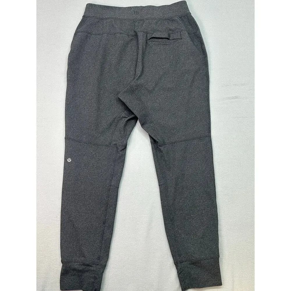Lululemon Men’s Gray Jogger Pants Athletic Performance Sweatpants Size Large